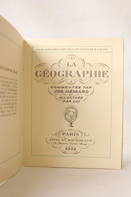 La géographie commentée par Joseph Hémard et illustrée par lui
