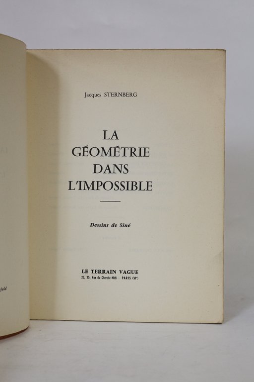 La géométrie dans l'impossible