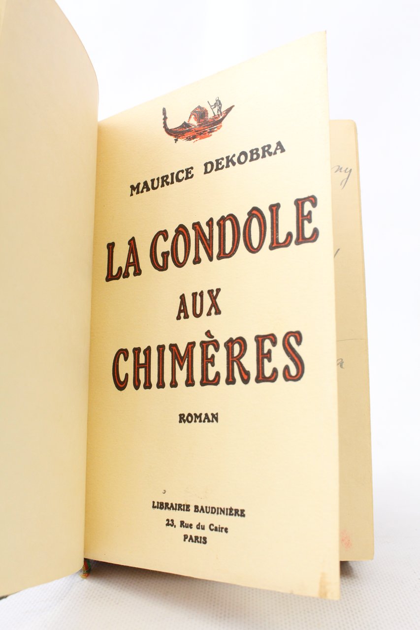 La gondole aux chimères