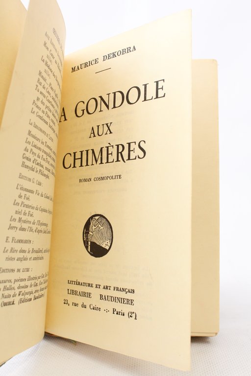 La gondole aux chimères