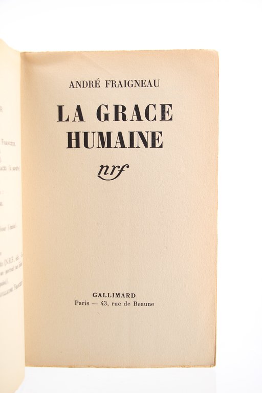 La grâce humaine