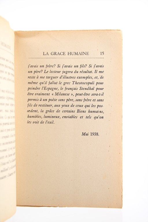 La grâce humaine