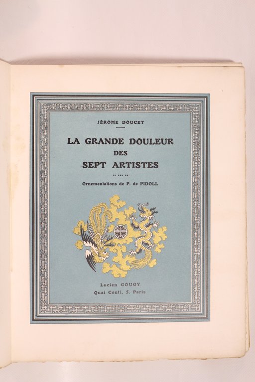 La grande douleur des sept artistes