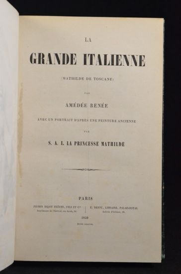 La grande italienne (Mathilde de Toscane)