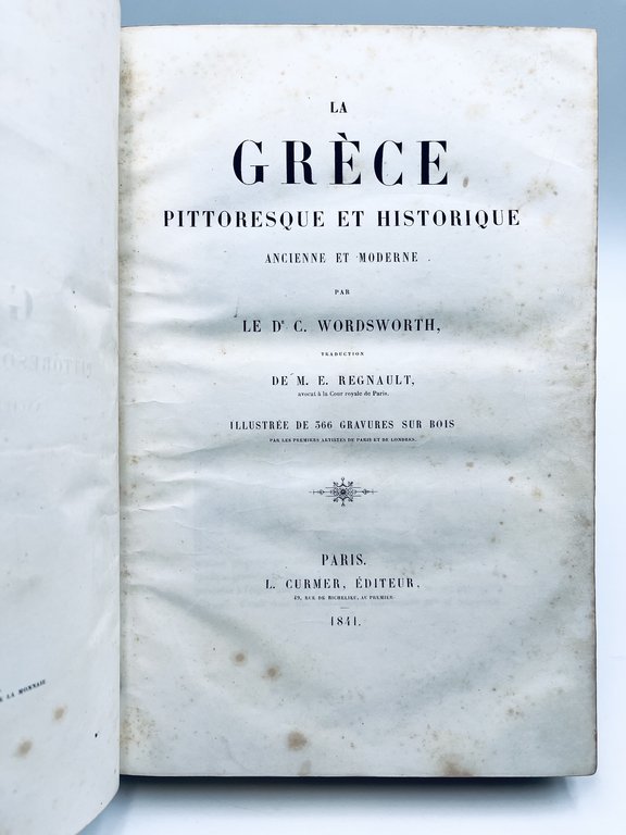 La Grèce pittoresque et historique, ancienne et moderne