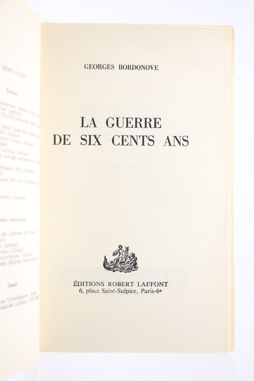 La Guerre de six cents Ans
