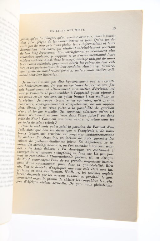 La libération du Juif II : portrait d'un juif