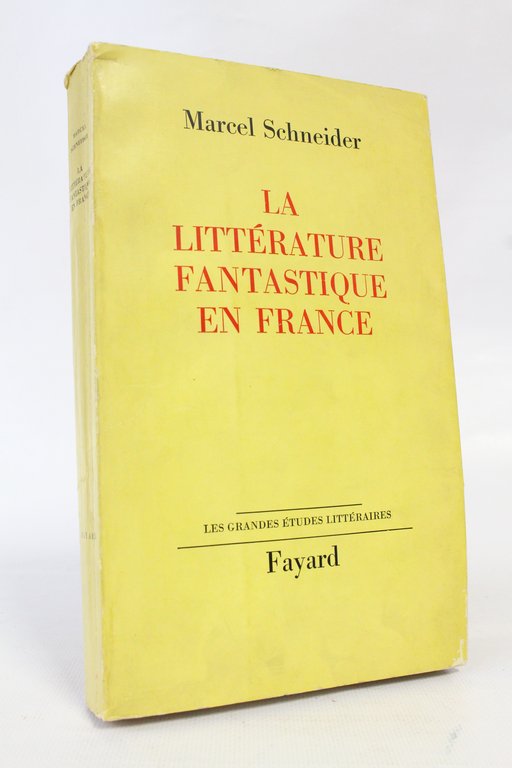 La littérature fantastique en France