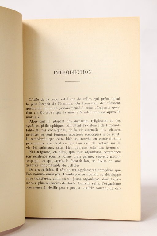 La lutte contre la mort