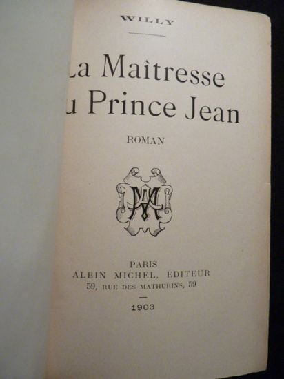 La maîtresse du prince Jean