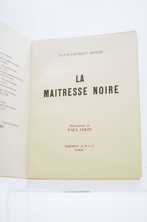 La maîtresse noire