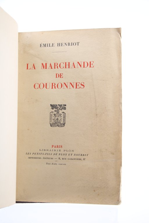La Marchande de Couronnes