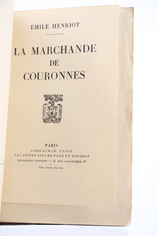 La Marchande de Couronnes