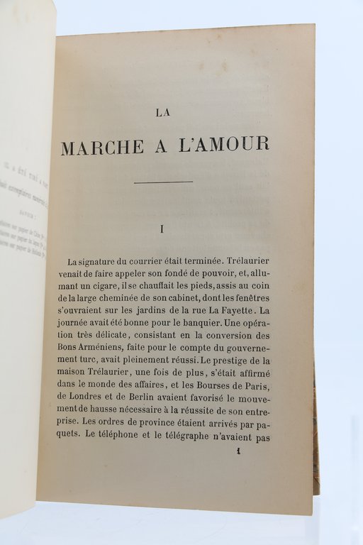 La marche à l'amour