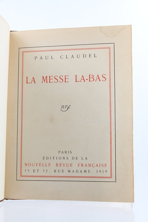 La Messe là-bas