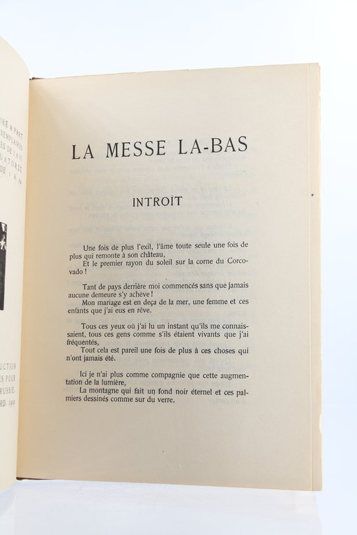La Messe là-bas