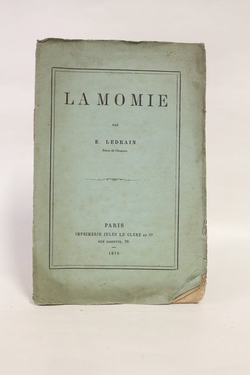 La momie à l'occasion du rituel de l'embaumement