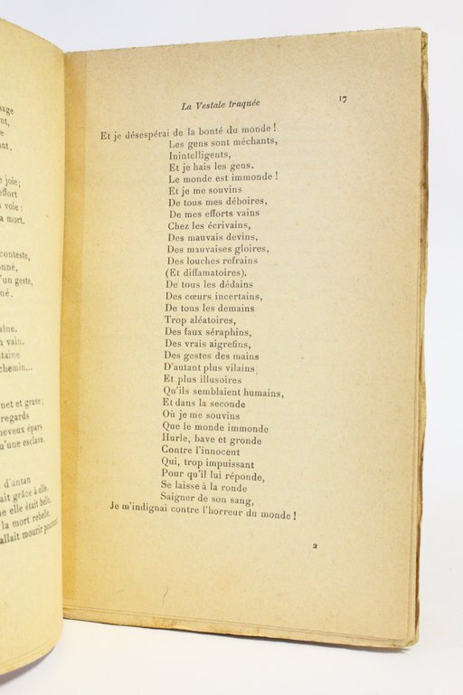 La mort du feu. Poèmes de l'année 1918