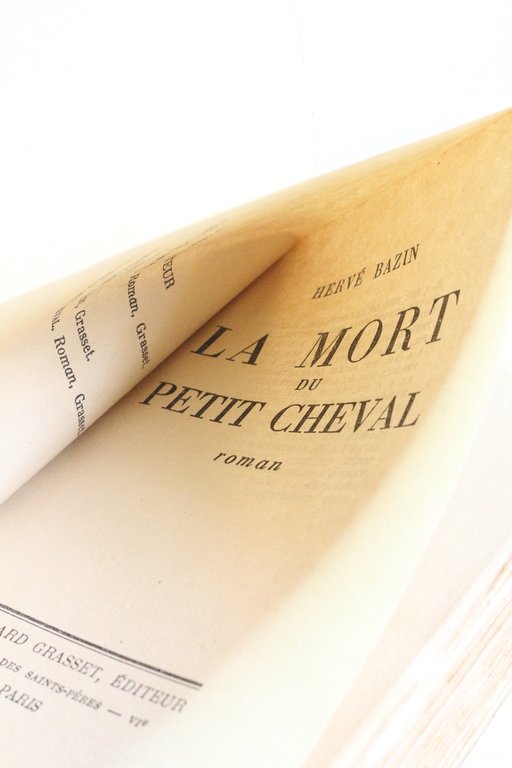 La mort du petit cheval