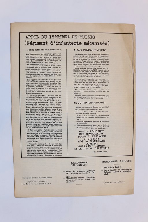 La nouvelle avant-garde N°1