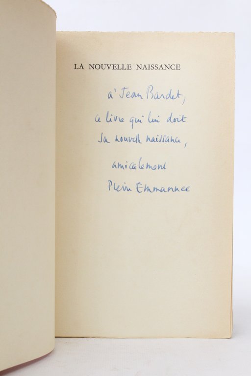 La nouvelle naissance