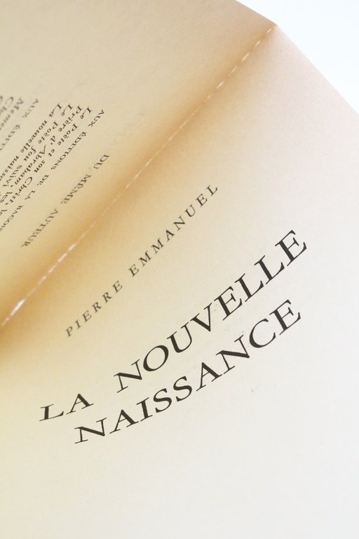 La nouvelle naissance