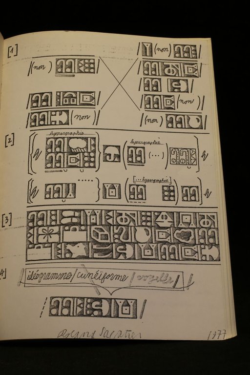 La novation N°4, revue du mouvement lettriste