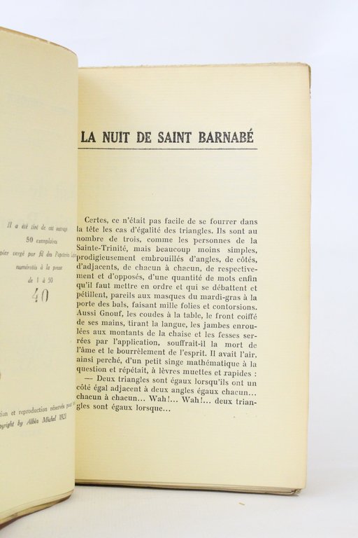 La nuit de saint Barnabé