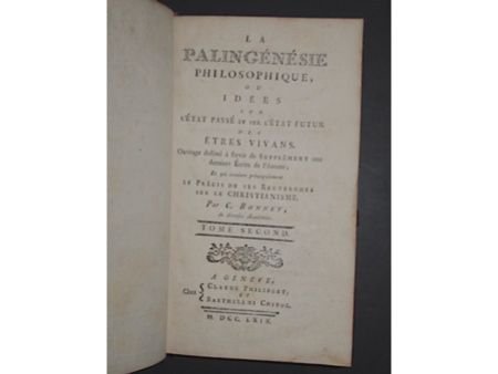 La palingénésie philosophique ou Idées sur l'état passé et sur …