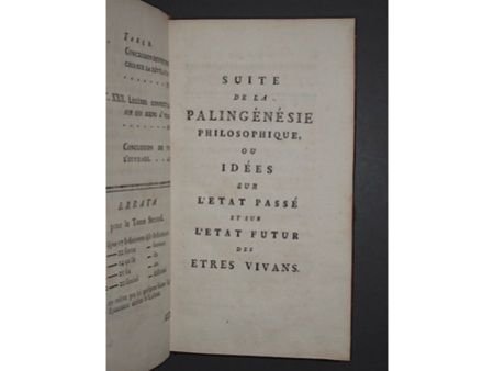 La palingénésie philosophique ou Idées sur l'état passé et sur …