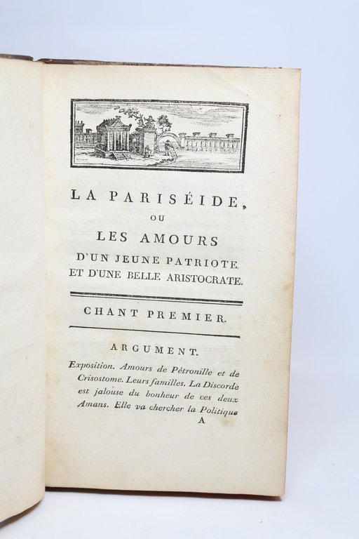 La Pariseide ou les Amours d'un jeune patriote et d'une …