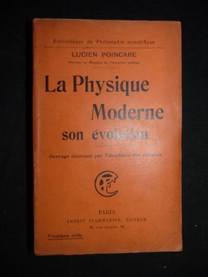 La physique moderne, son évolution