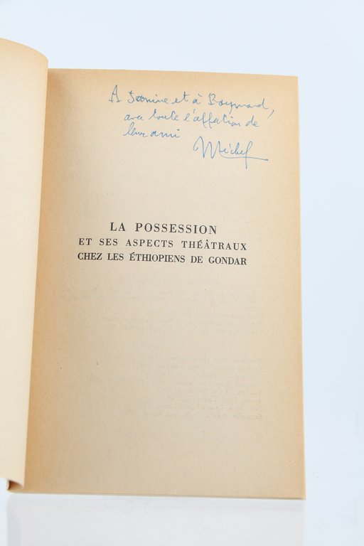 La possession et ses aspects théâtraux chez les Ethiopiens de …