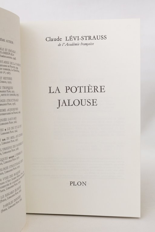 La potière jalouse