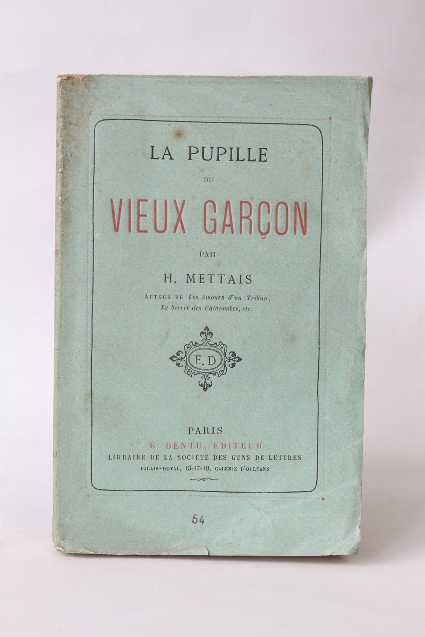 La pupille du vieux garçon