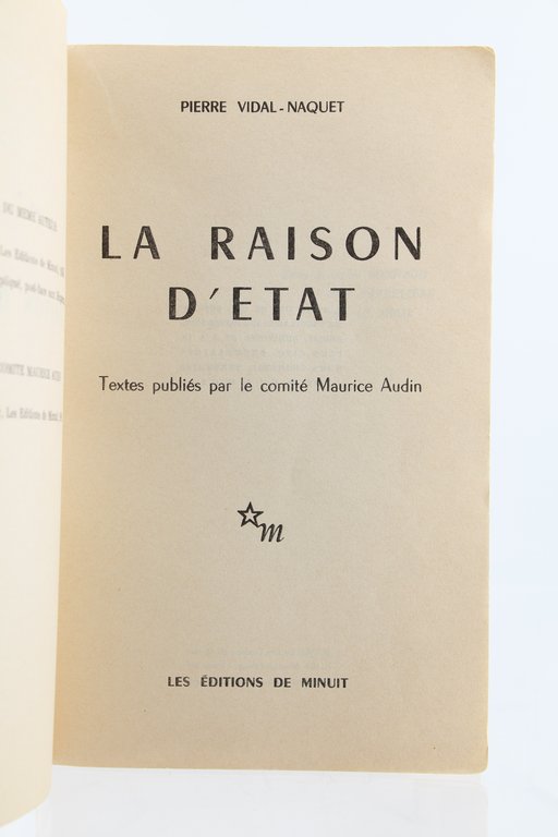 La Raison d'Etat