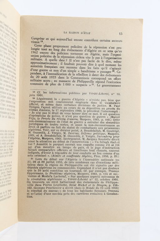La Raison d'Etat