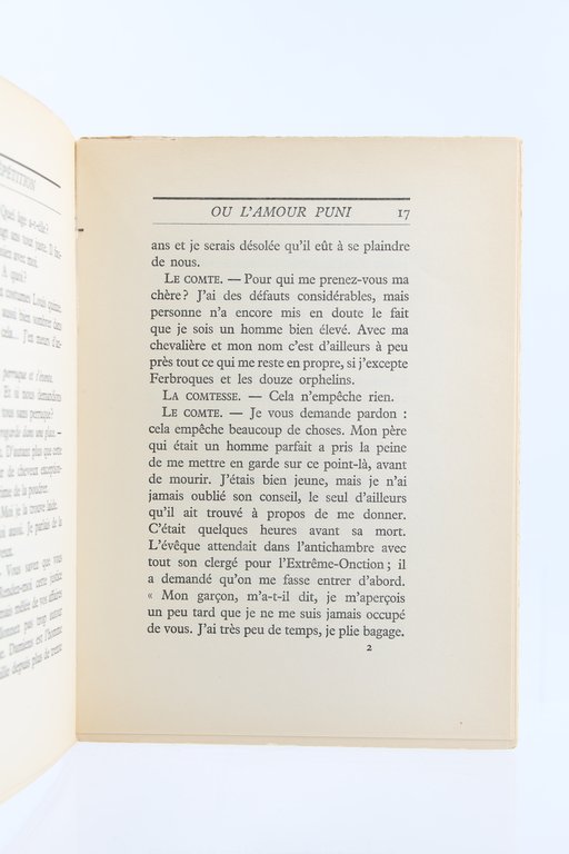 La Répétition ou l'Amour puni