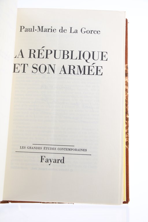 La République et son Armée