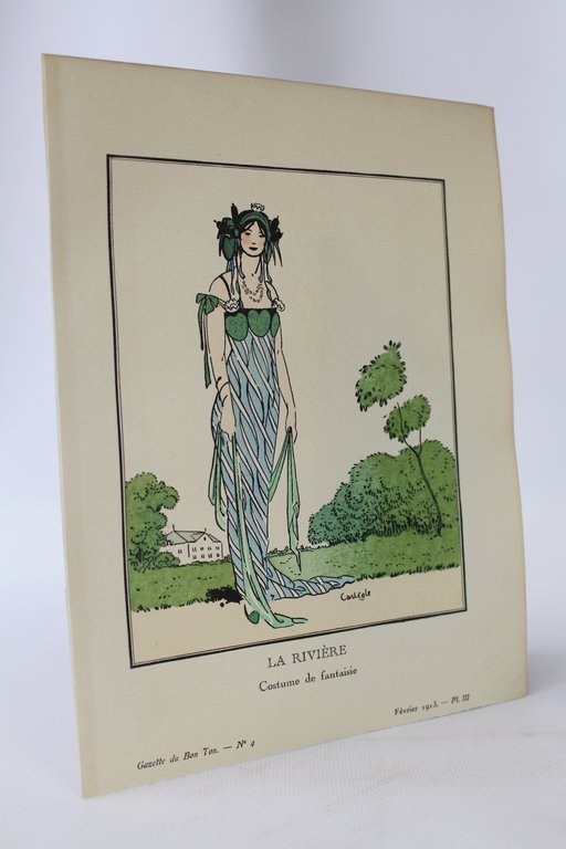 La Rivière. Costume de fantaisie (pl.3, La Gazette du Bon …