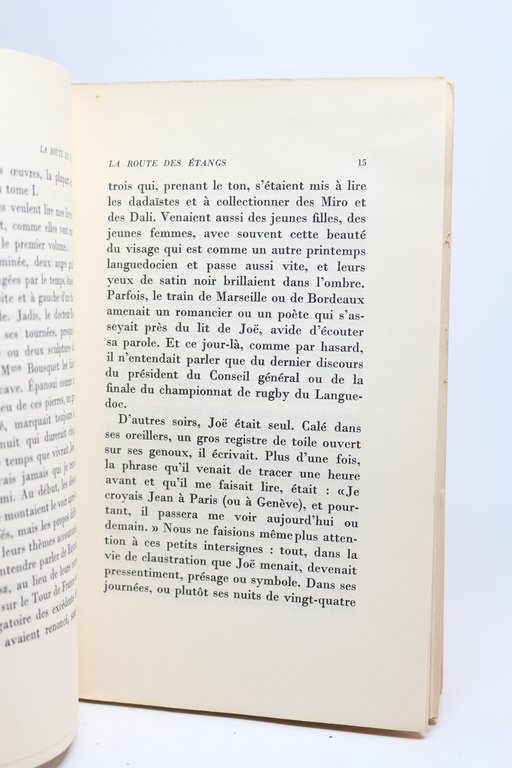 La route des étangs