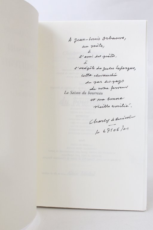 La saison du bourreau
