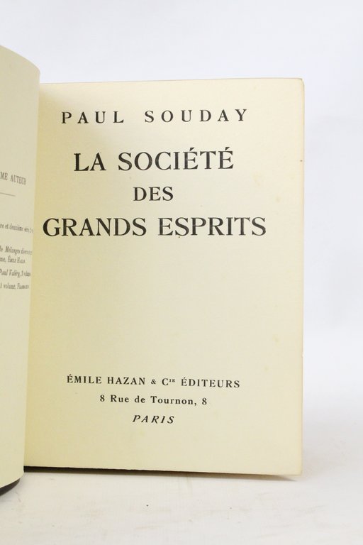 La société des grands esprits