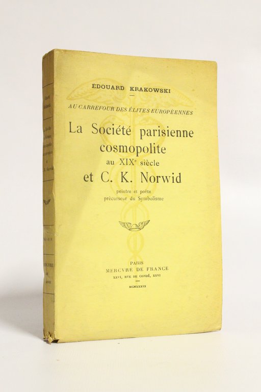 La société parisienne cosmopolite au XIXème siècle et C.K. Norwid, …