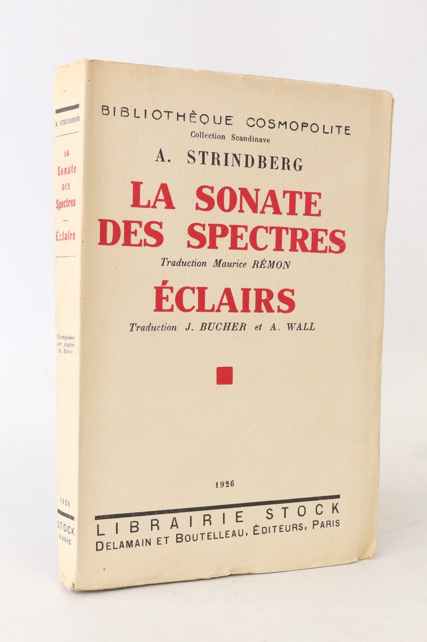 La sonate des spectres suivi de Eclairs
