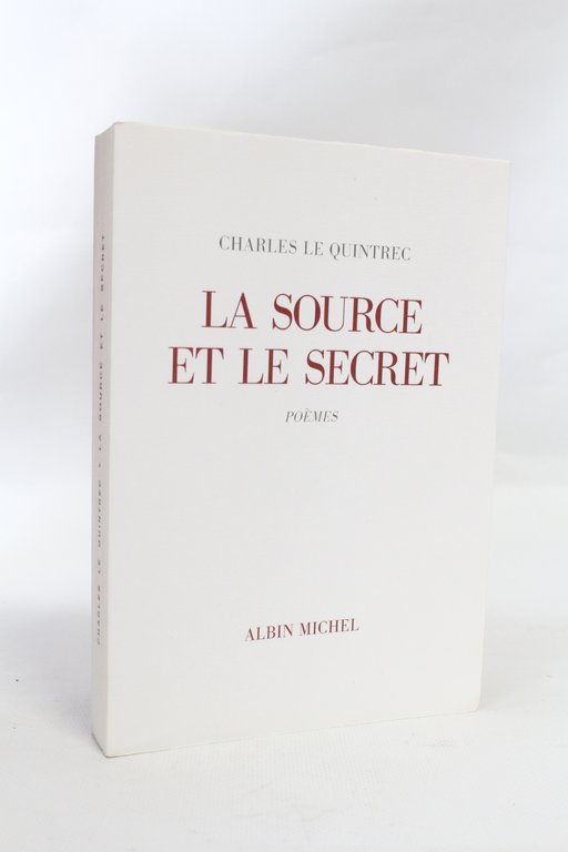 La source et le secret, poèmes