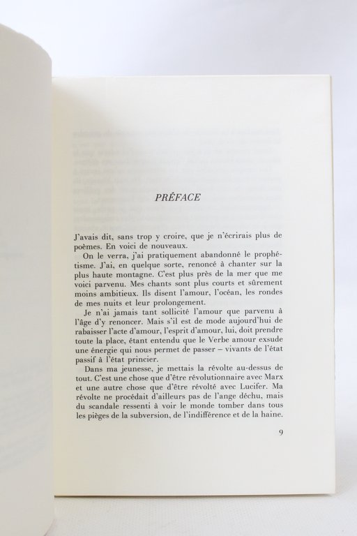 La source et le secret, poèmes