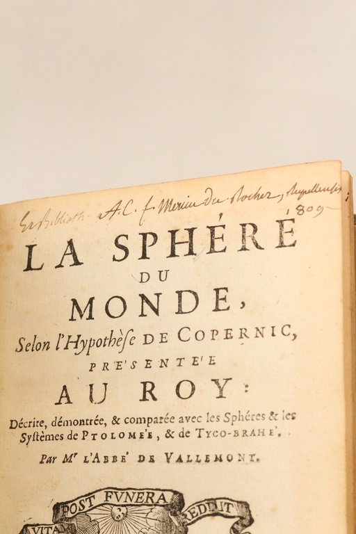La Sphère du monde, selon l'hypothèse de Copernic, décrite, démontrée, …
