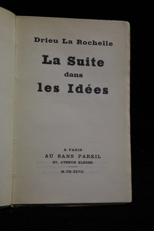 La suite dans les idées