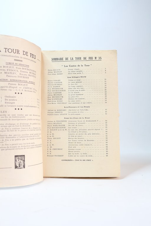La Tour de Feu N°35 : Les contes de la …